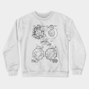 Camera Shutter Vintage Patent Hand Drawing Crewneck Sweatshirt